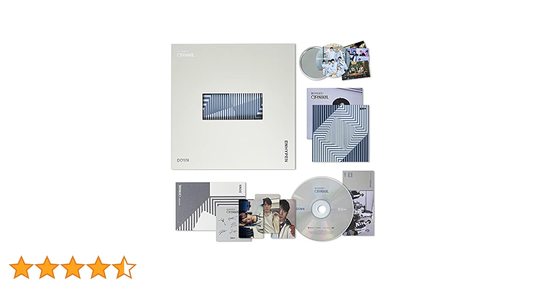 【新品未開封】ENHYPEN  DAYONE CARNIVAL 2点セット Amazon.co.jp: BORDER : CARNIVAL(韓国盤): ミュージック